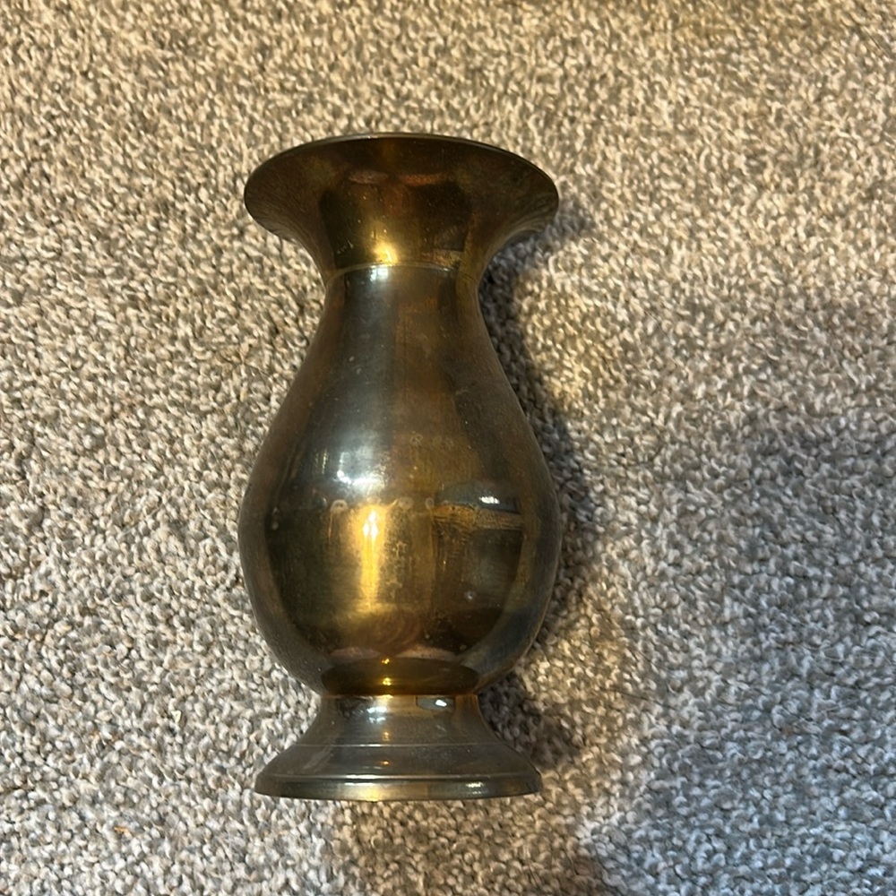 Vintage Brass Vase